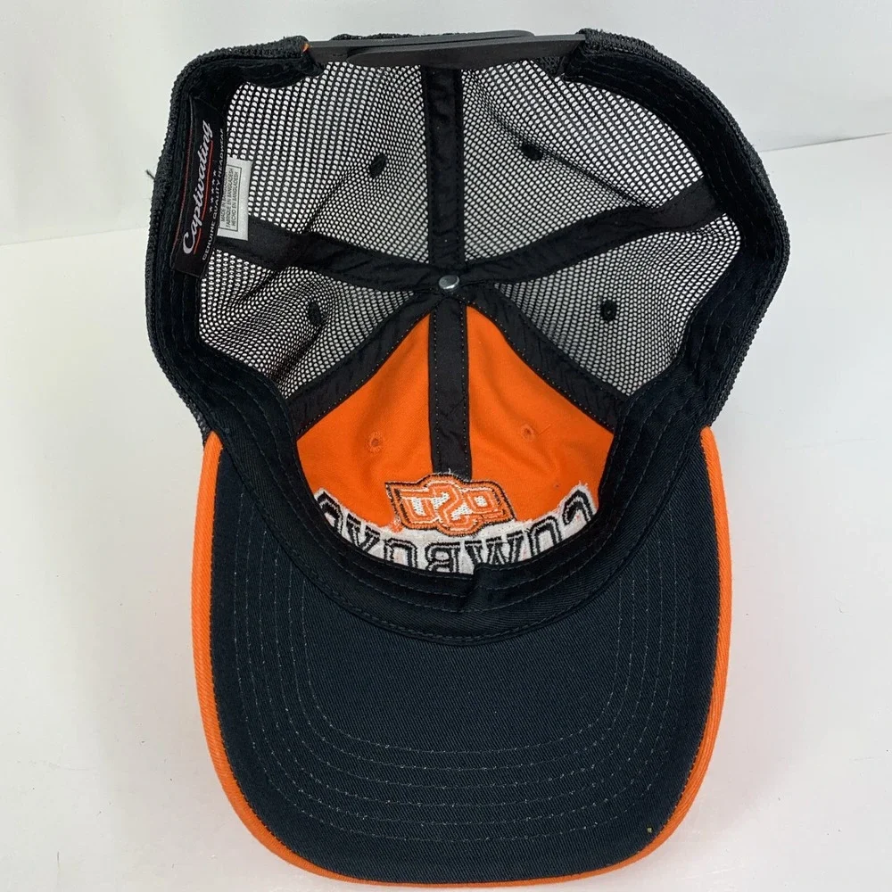Oklahoma State OSU Cowboys Hat Orange Black Mesh Captivating Snapback Ball Cap